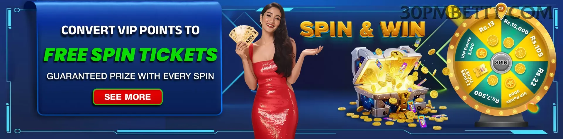 Bônus e prêmios 30pmbet